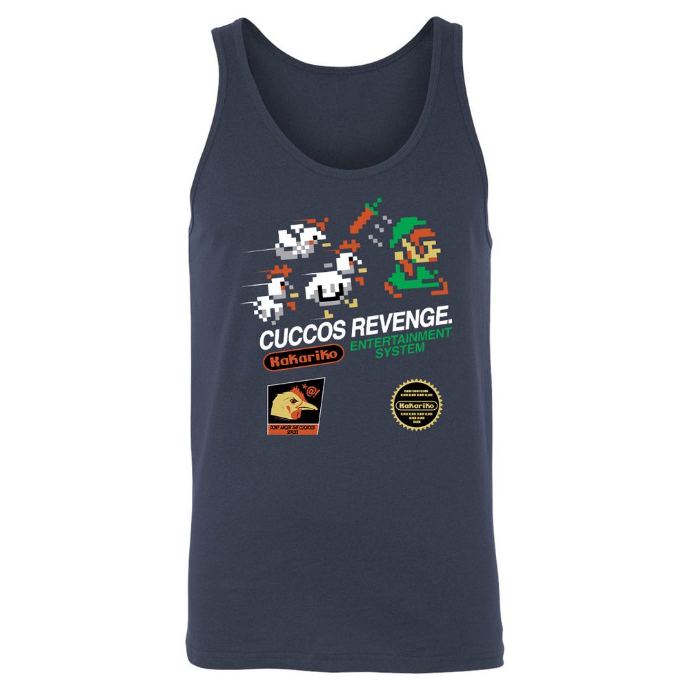 Unisex Jersey Tank - QNPRBJ9S - Navy - 2