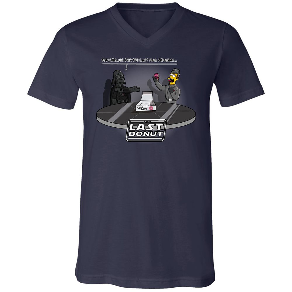 Unisex V-Neck T-Shirt - G281E1NA - Navy - 2