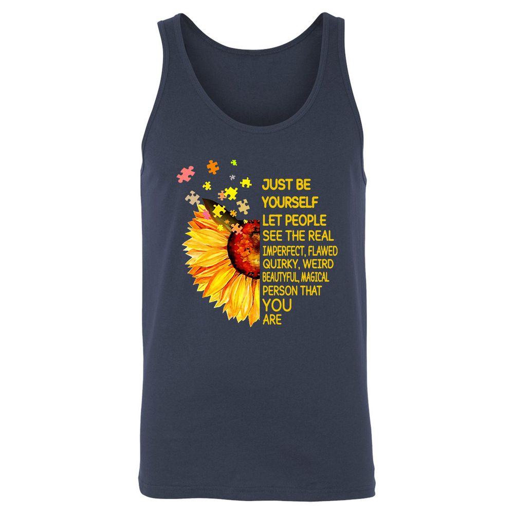 Unisex Jersey Tank - C3YCYT4B - Navy - 2