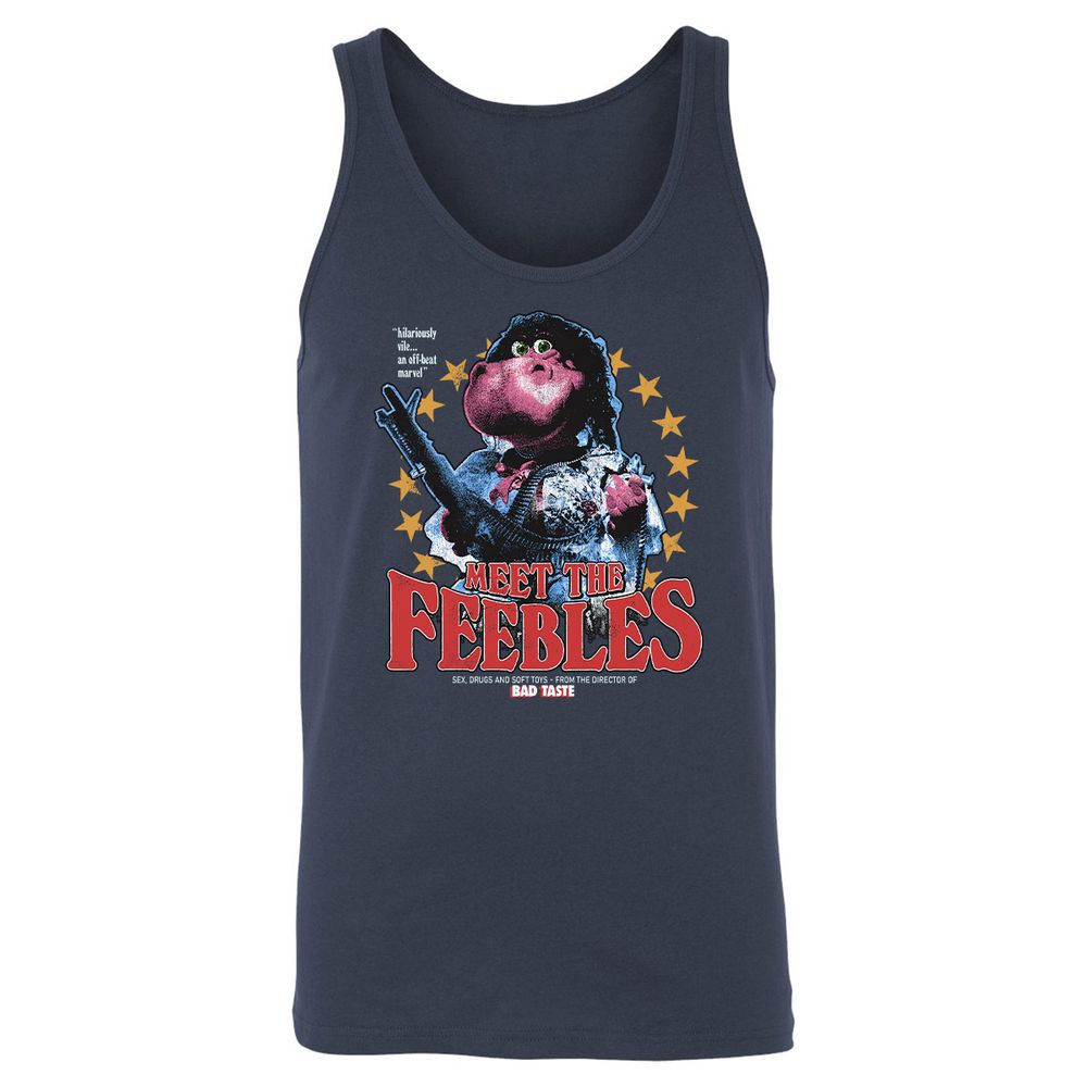 Unisex Jersey Tank - D3PKUL3J - Navy - 2