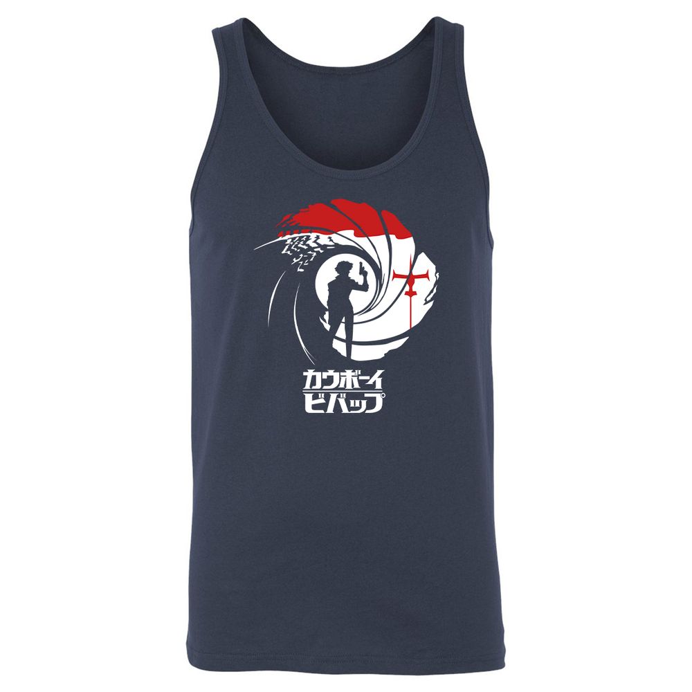 Unisex Jersey Tank - 8VUJ9TVY - Navy - 2