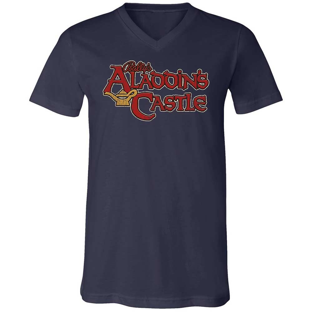 Unisex V-Neck T-Shirt - CSGHZG2A - Navy - 2