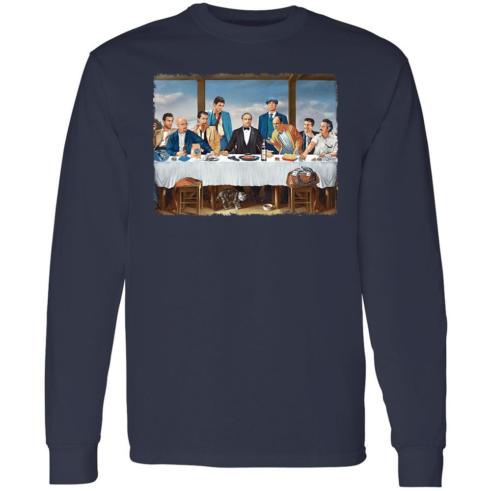 Long Sleeve T-Shirt - KWZPUGNG - Navy - 2