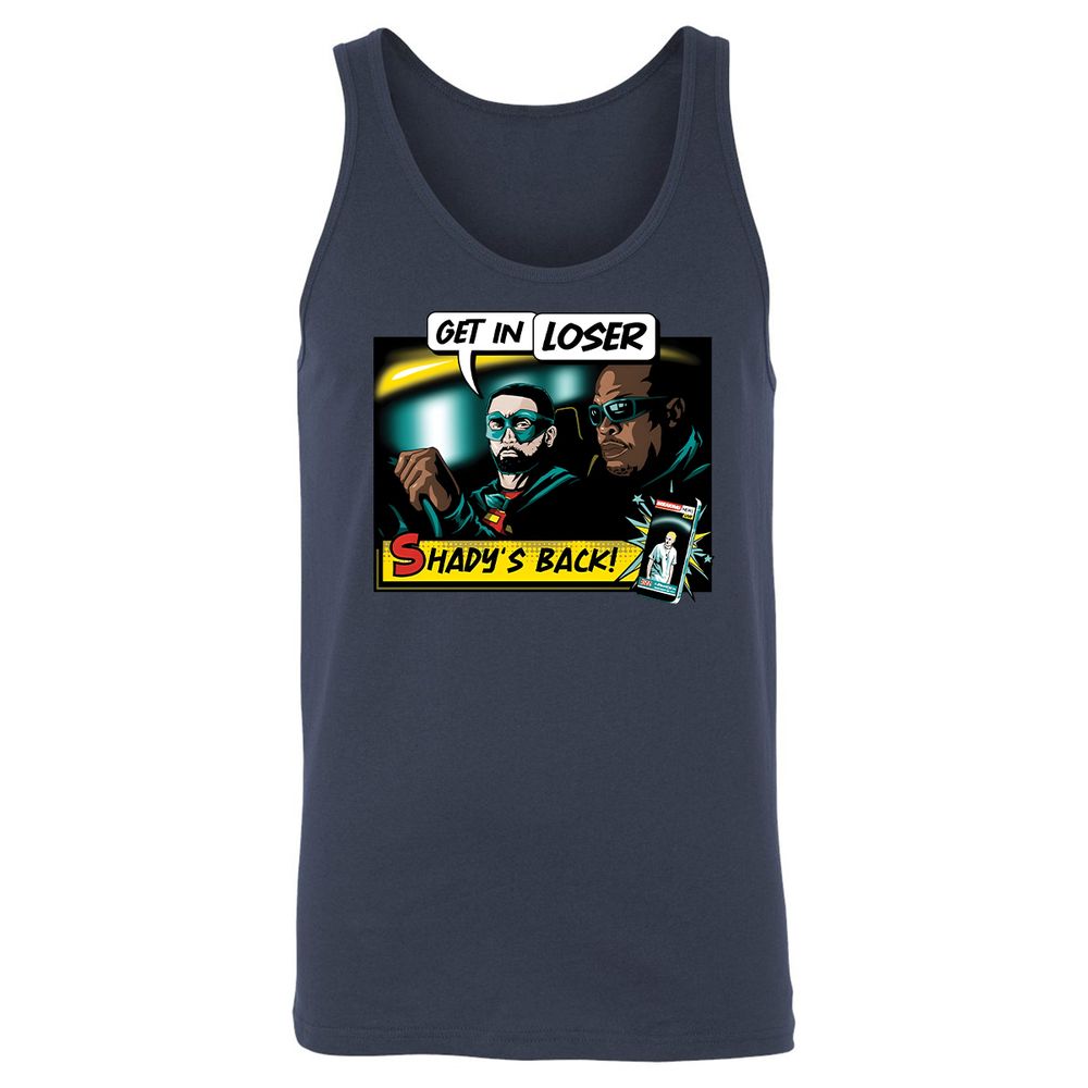 Unisex Jersey Tank - YFZQLVSP - Navy - 2