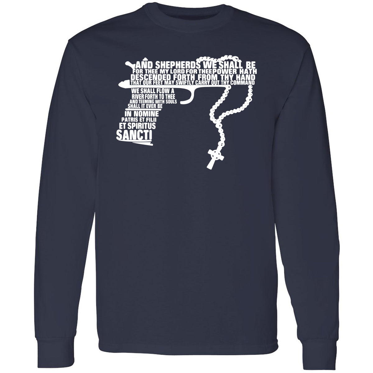 Long Sleeve T-Shirt - P5L9X959 - Navy - 2