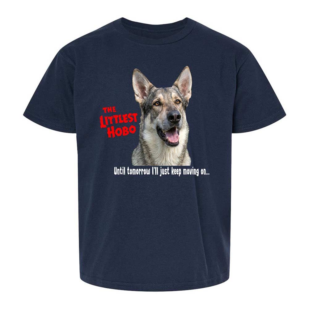 Kids T-Shirt - 8E73Q3SZ - Navy - 2