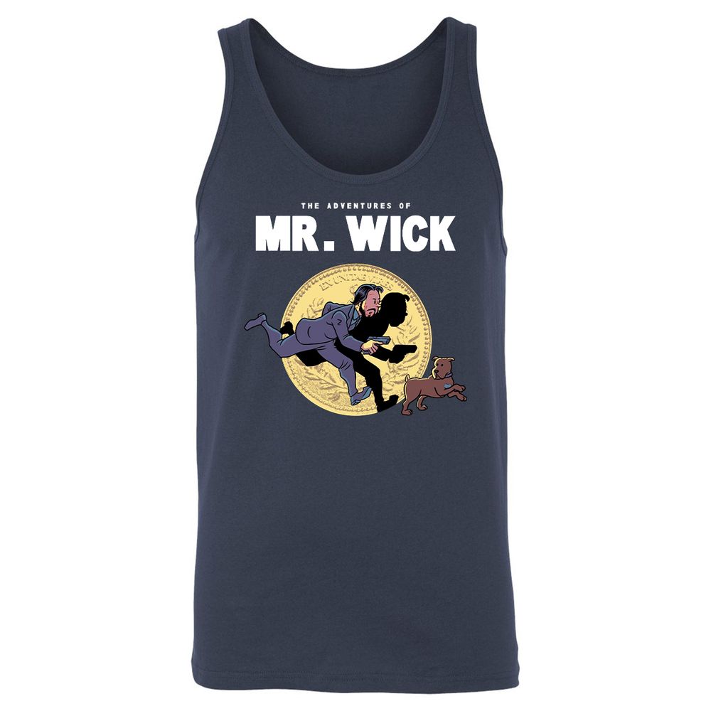Unisex Jersey Tank - Y2ZPJ6PR - Navy - 2