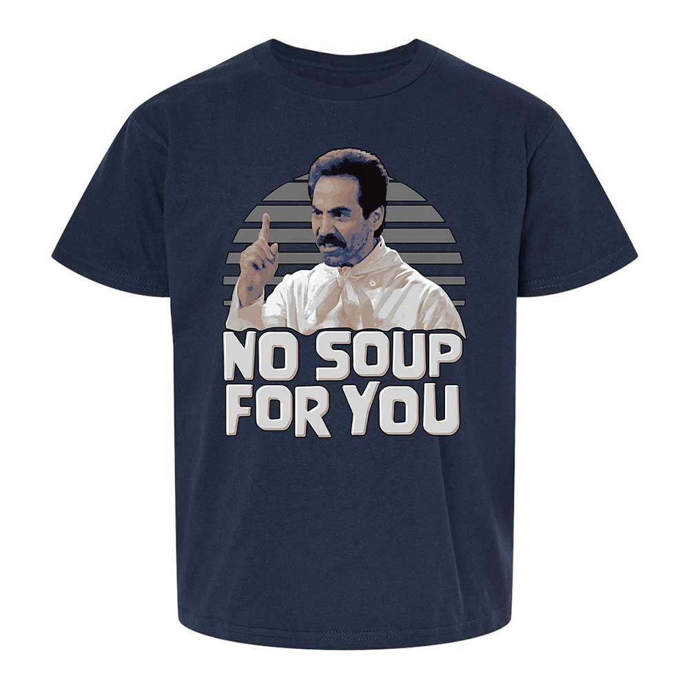 No Soup For You - Navy - 2