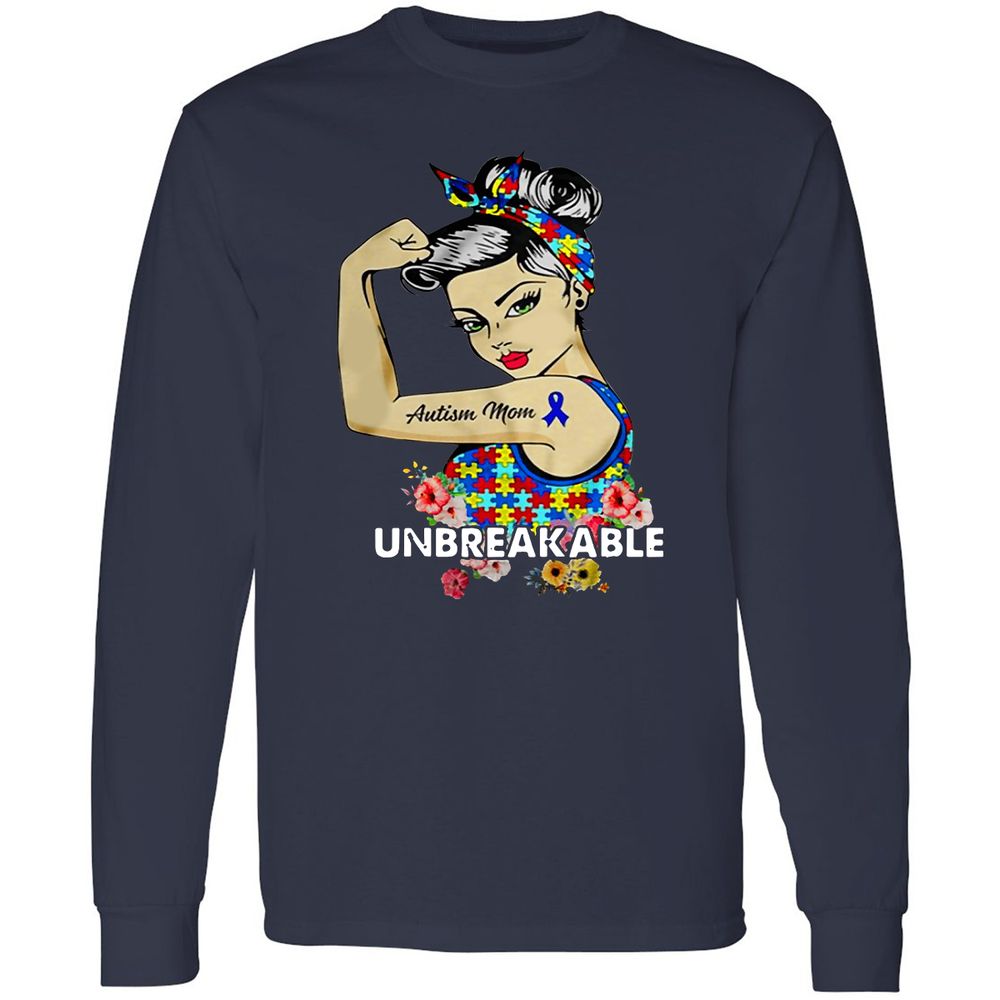 Long Sleeve T-Shirt - LJS94HDX - Navy - 2