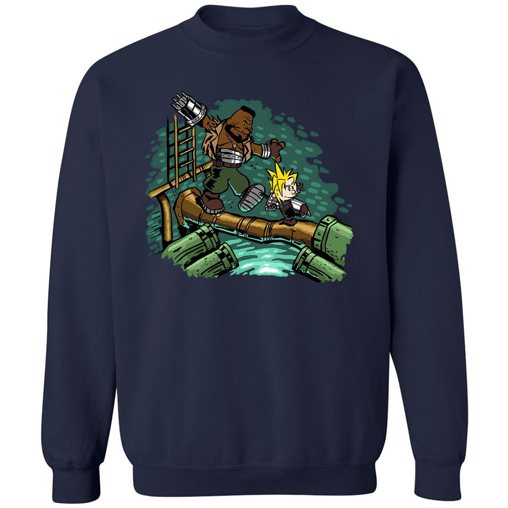 Classic Unisex Sweatshirt - LF2G462Q - Navy - 2