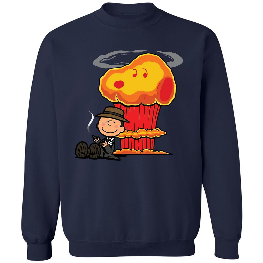 Classic Unisex Sweatshirt - 1DDNXLNE - Navy - 2