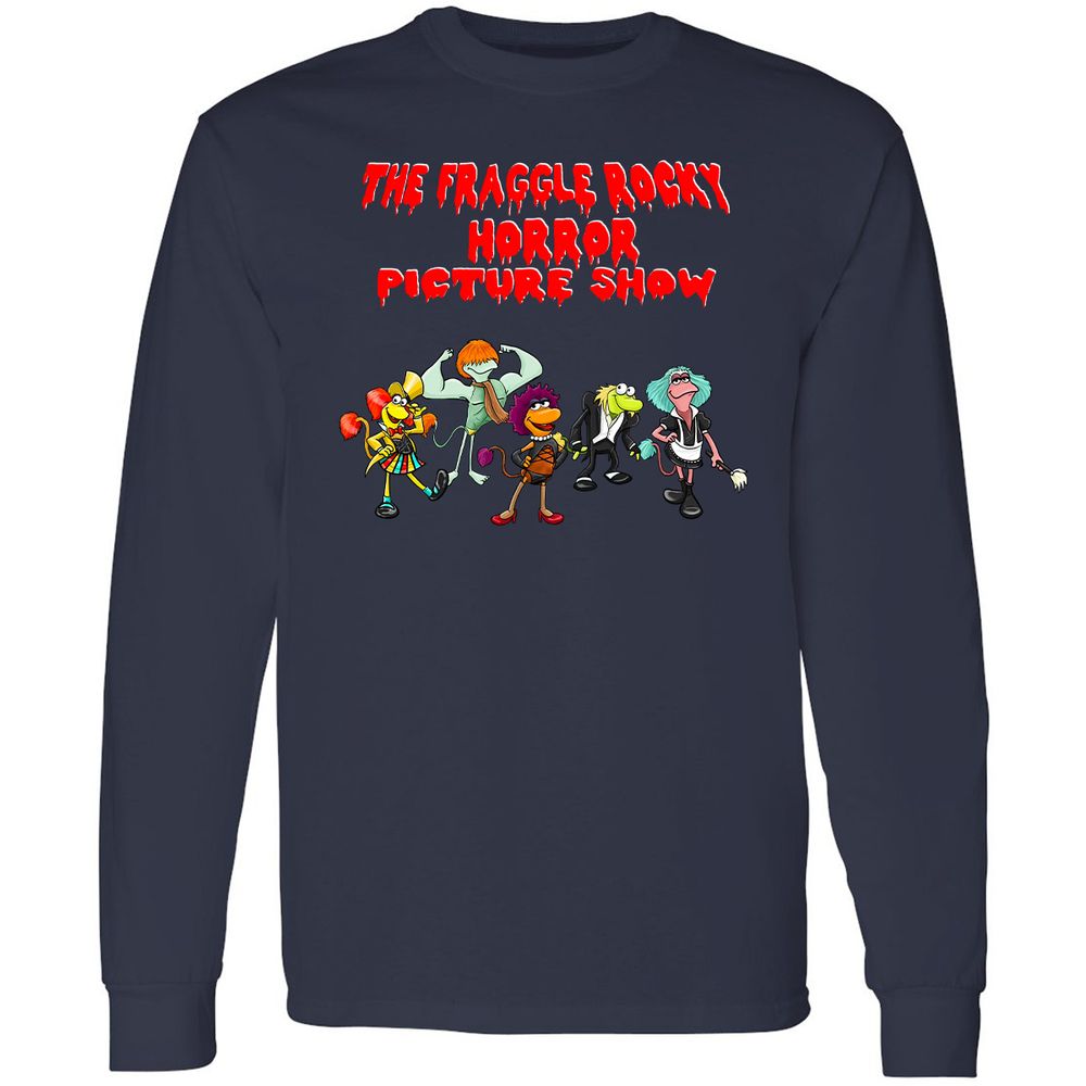 Long Sleeve T-Shirt - 2JZVDN1H - Navy - 2