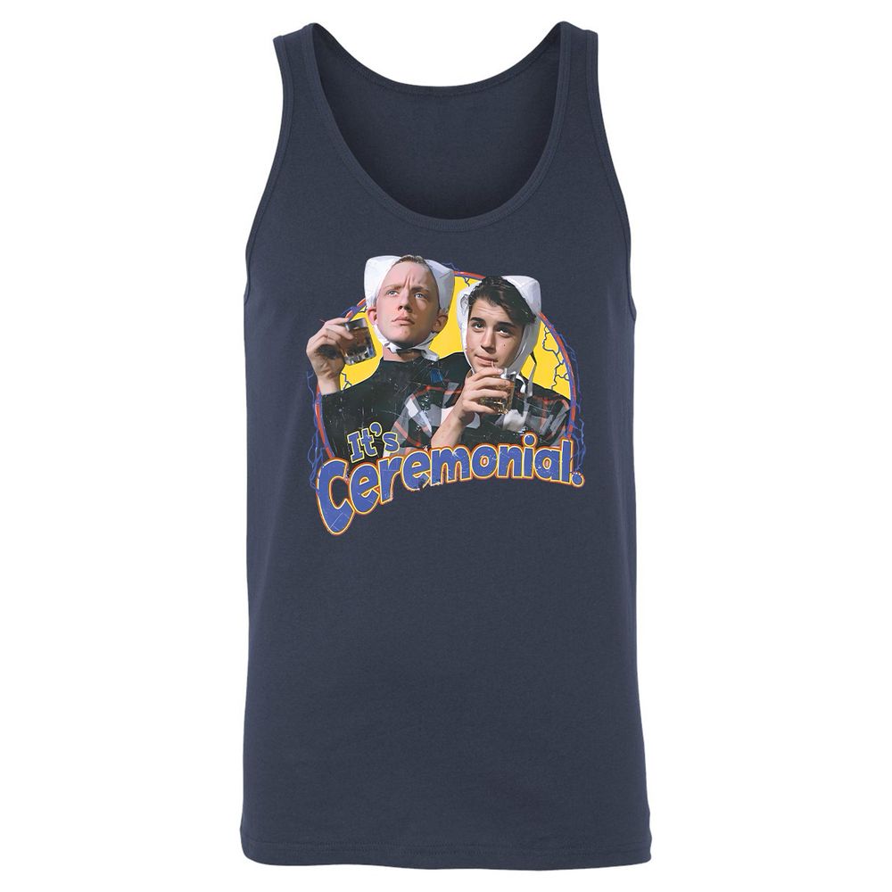 Unisex Jersey Tank - LSAEX5FP - Navy - 2