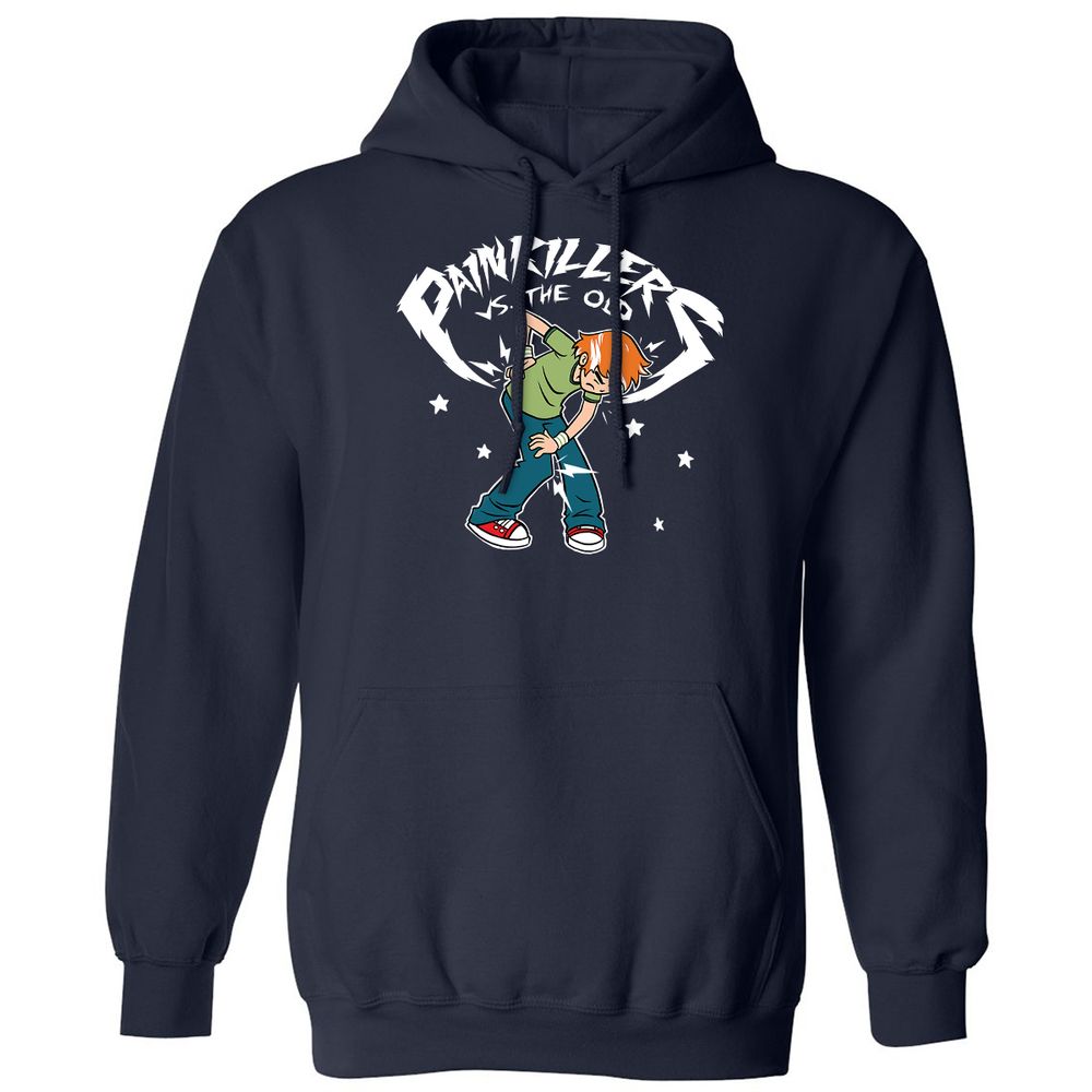 Classic Unisex Hoodie - V5GKNL7L - Navy - 2