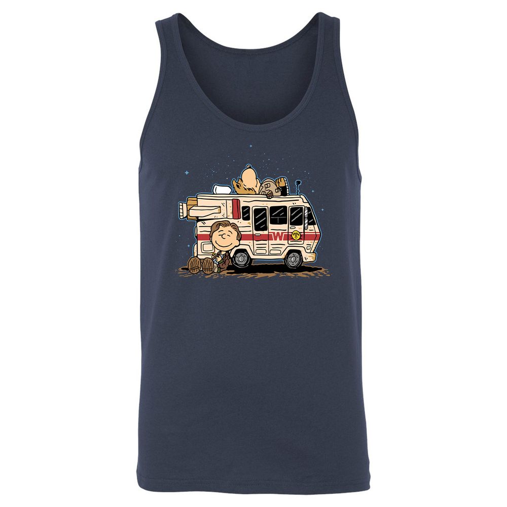 Unisex Jersey Tank - JEBQUW3K - Navy - 2