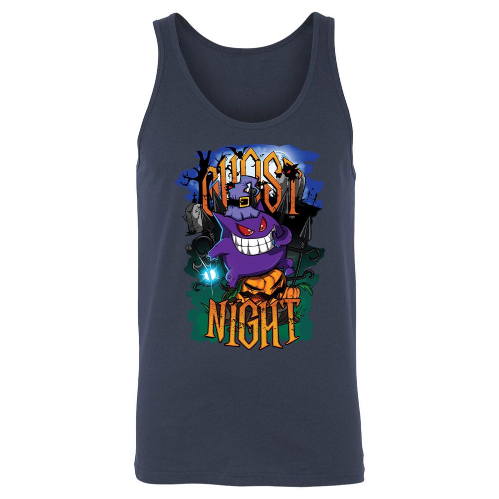 Unisex Jersey Tank - D9JXEVVM - Navy - 2