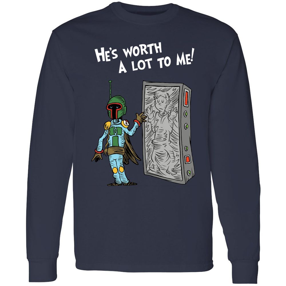 Long Sleeve T-Shirt - Z35FJD94 - Navy - 2