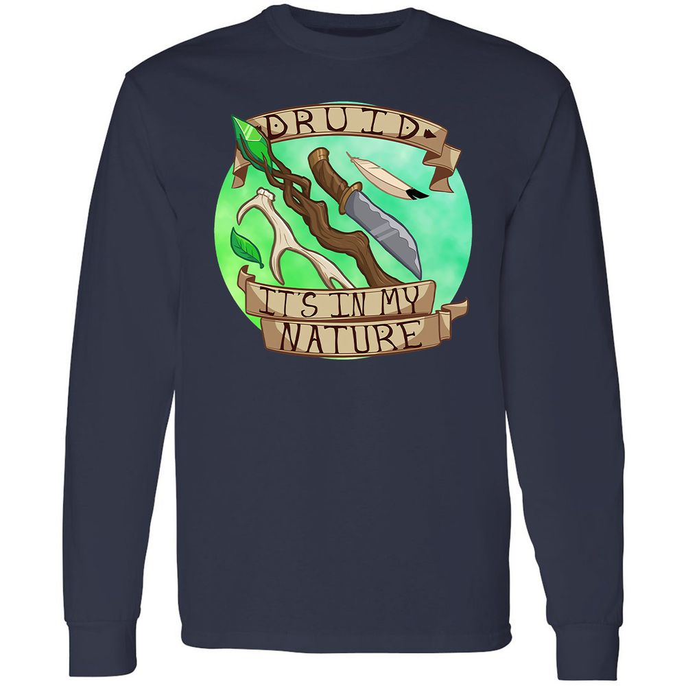 Long Sleeve T-Shirt - 8T11B194 - Navy - 2