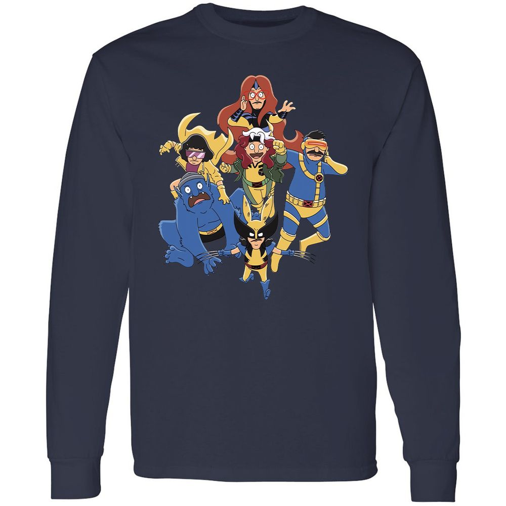 Long Sleeve T-Shirt - 1X7BW52R - Navy - 2