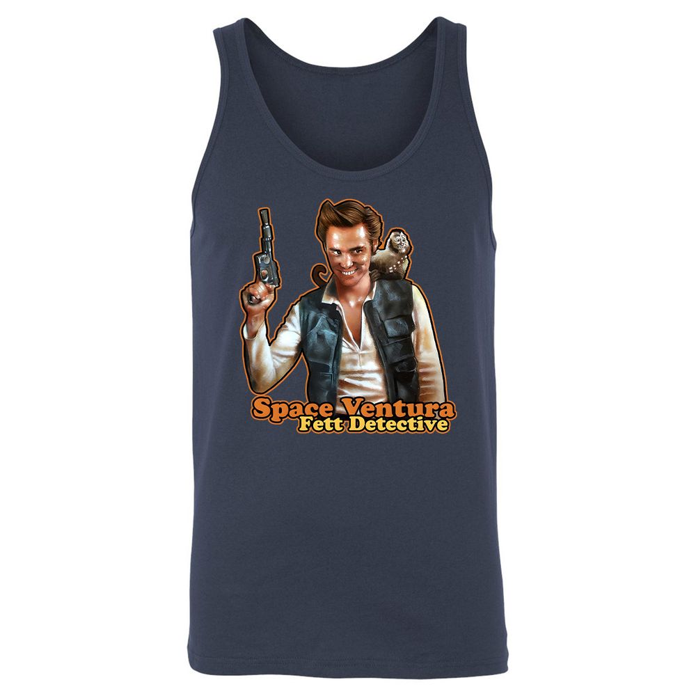 Unisex Jersey Tank - 8S67NYBZ - Navy - 2