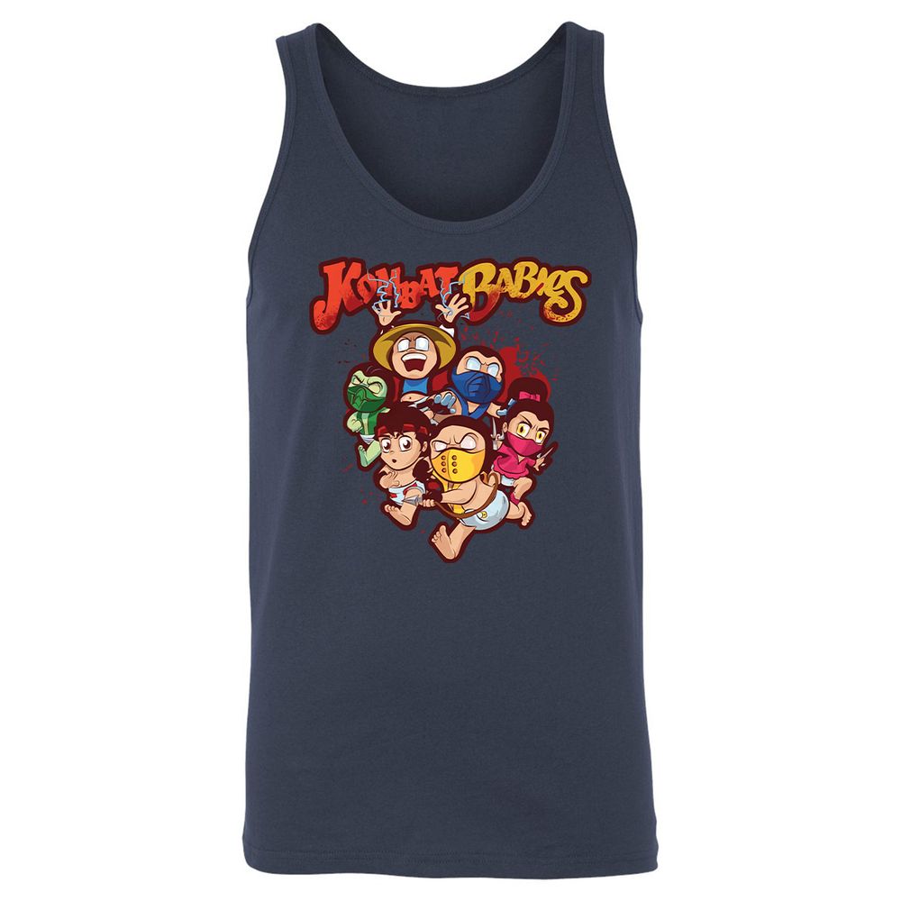 Unisex Jersey Tank - RHC8UCP4 - Navy - 2