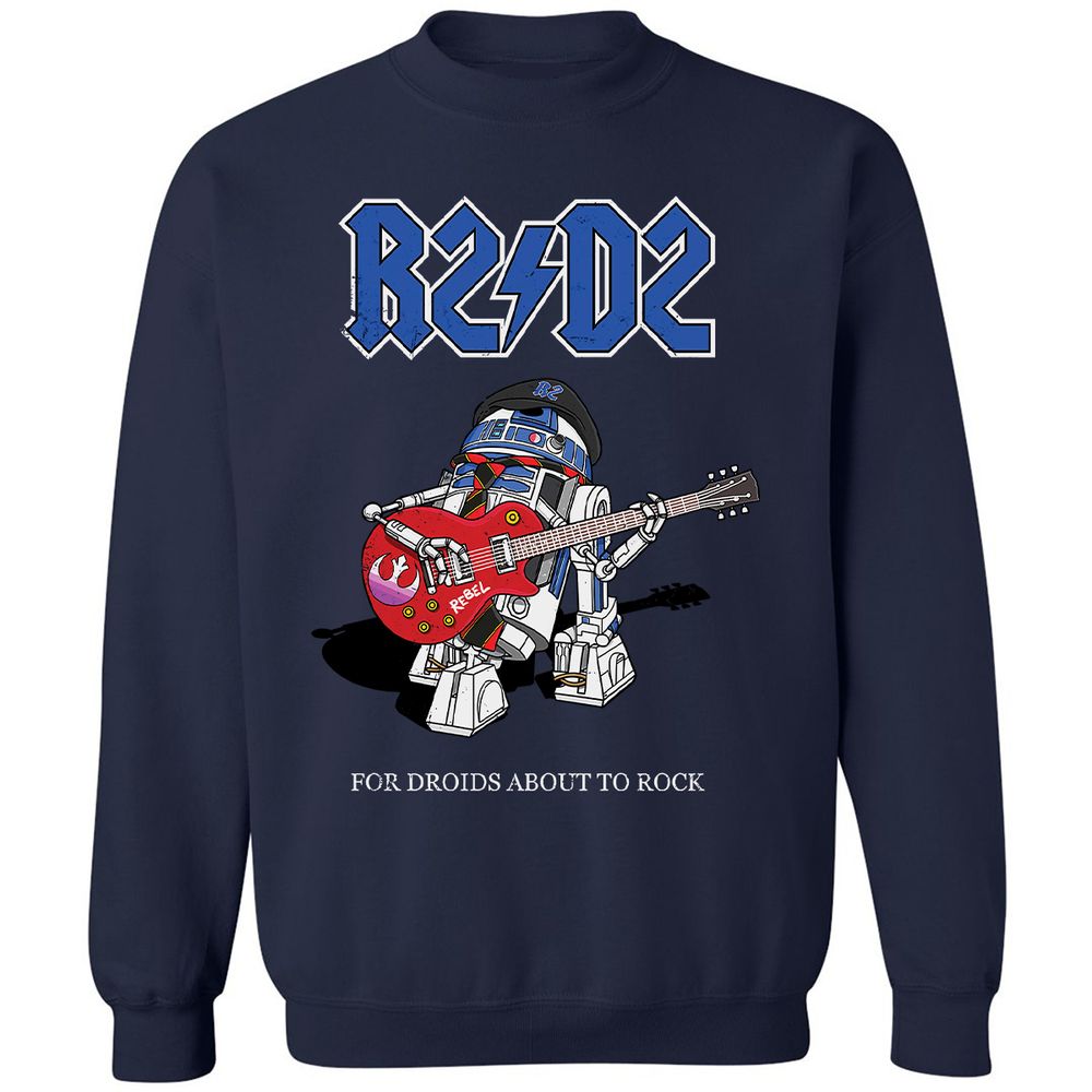 Classic Unisex Sweatshirt - RL1XZCY3 - Navy - 2