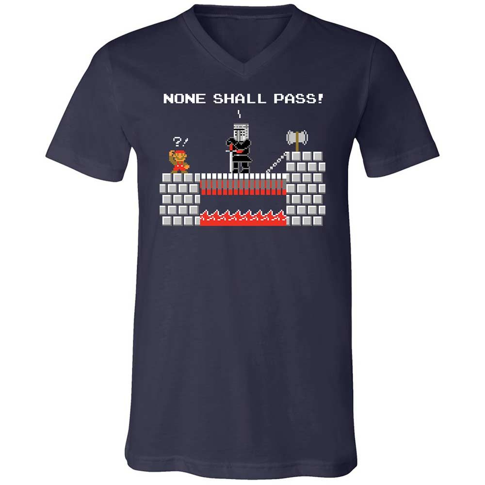 No Plumbers Shall Pass - Navy - 2