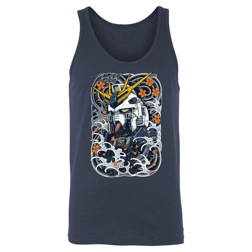 Unisex Jersey Tank - FM2EZGRL - Navy - 2
