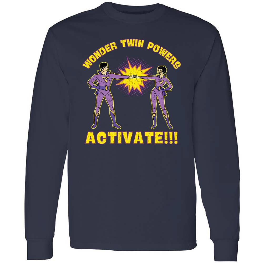 Long Sleeve T-Shirt - WC58D6PH - Navy - 2