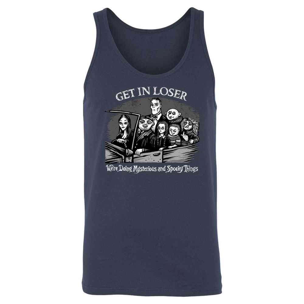 Unisex Jersey Tank - YZKKHZMA - Navy - 2