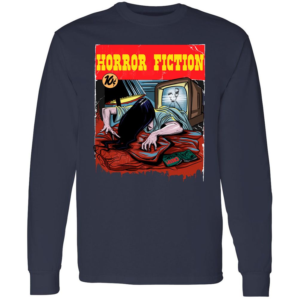 Long Sleeve T-Shirt - GQAF51KG - Navy - 2