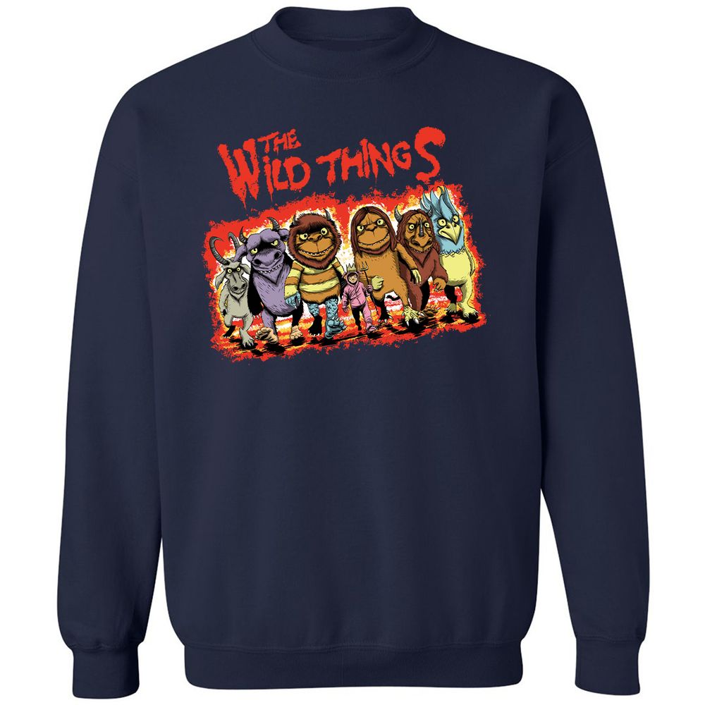 Classic Unisex Sweatshirt - C3MWDYAQ - Navy - 2