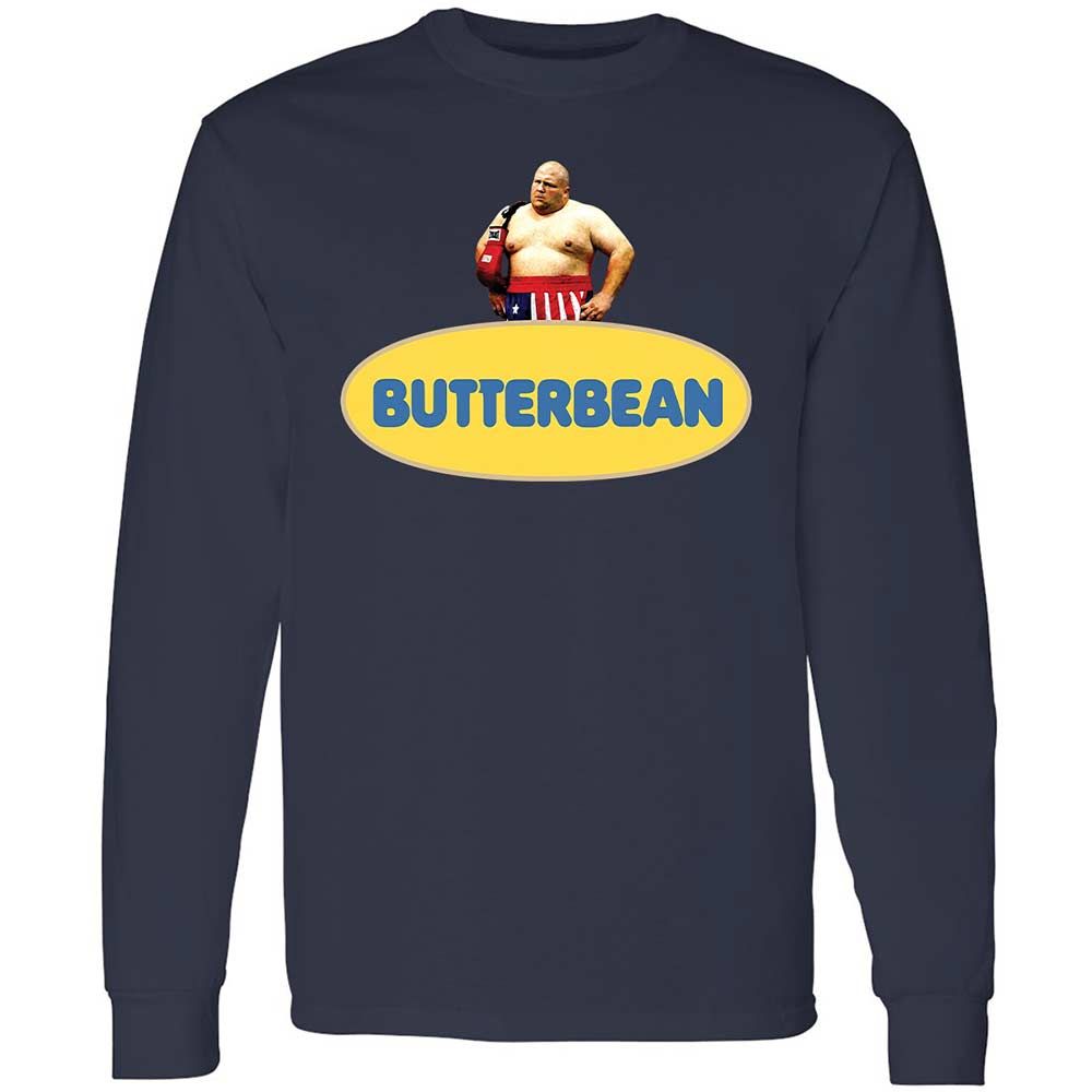 Hilarious Butterbean Boxing - Navy - 2