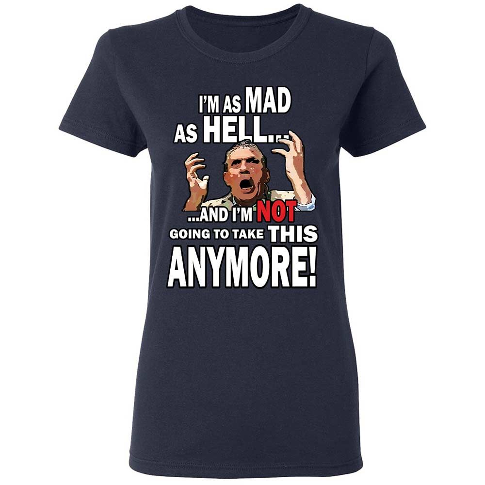 I'm as Mad As Hell - Navy - 2
