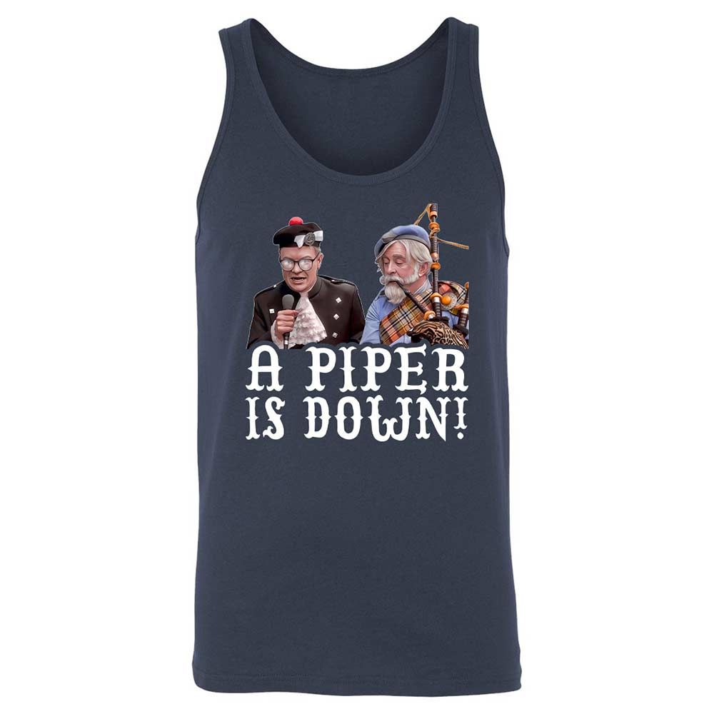 Unisex Jersey Tank - 5A76QYTT - Navy - 2
