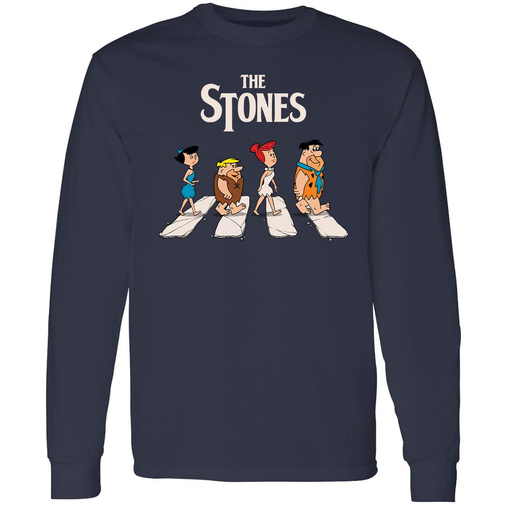 Long Sleeve T-Shirt - JXURGWZ7 - Navy - 2