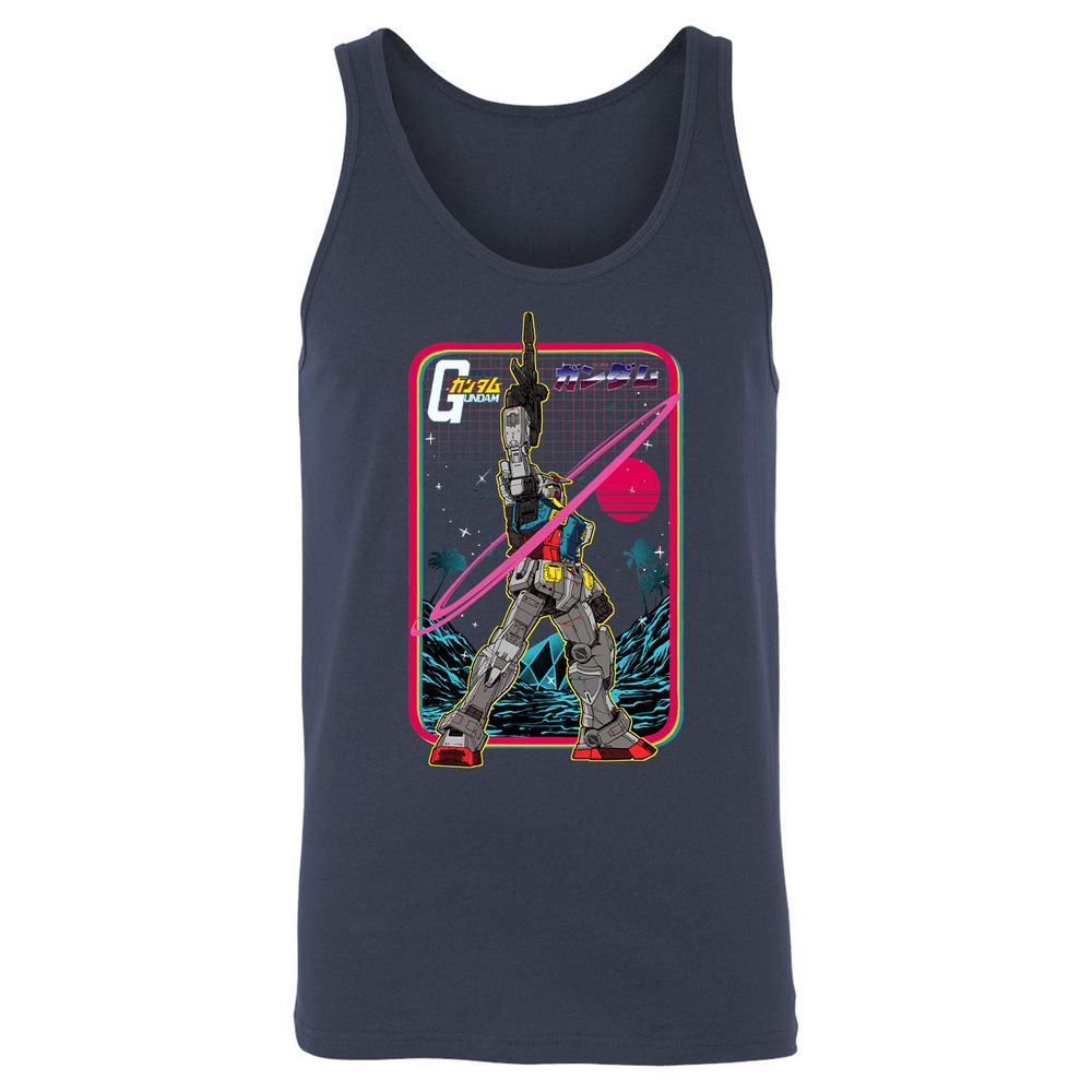 Unisex Jersey Tank - BE6Y8GLX - Navy - 2