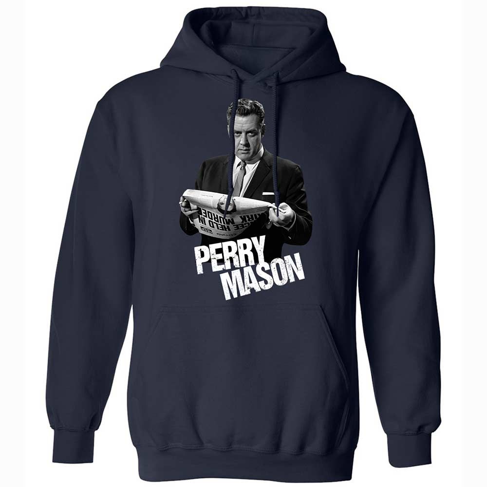 Classic Unisex Hoodie - H3ZXZQUY - Navy - 2