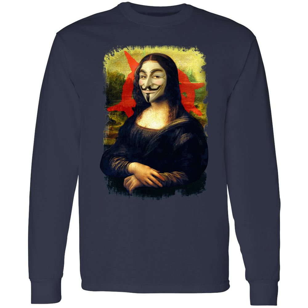 Long Sleeve T-Shirt - FJL8W9LQ - Navy - 2