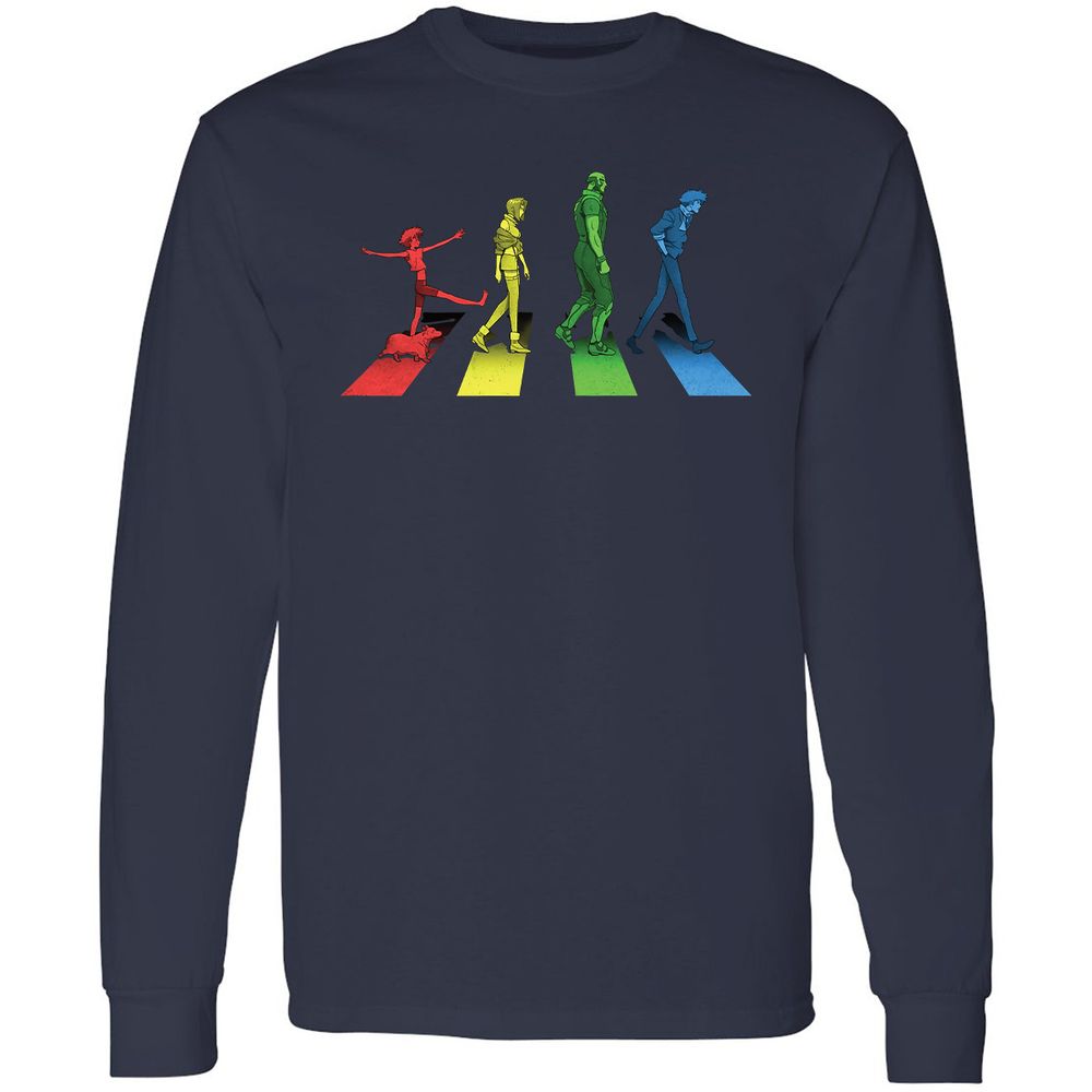 Long Sleeve T-Shirt - 18EF73BK - Navy - 2