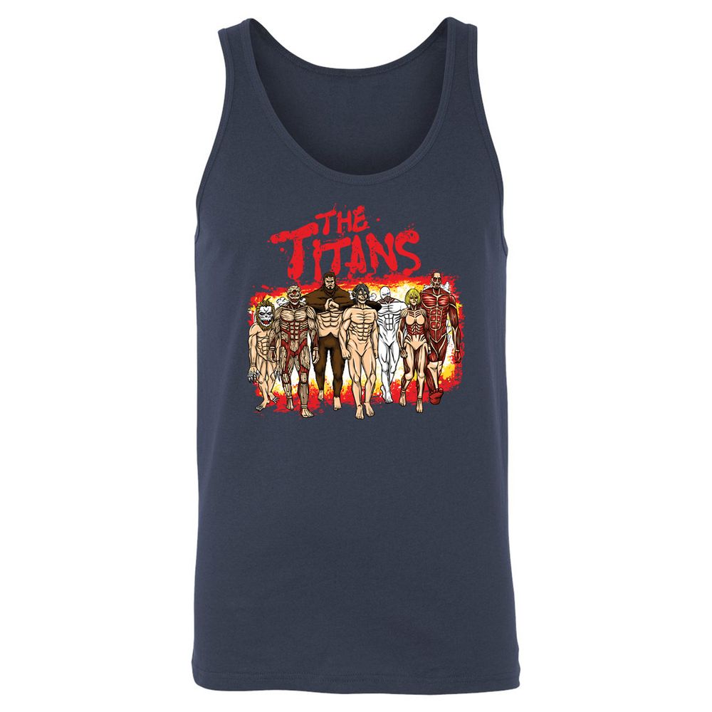 Unisex Jersey Tank - 8L9WBSTT - Navy - 2