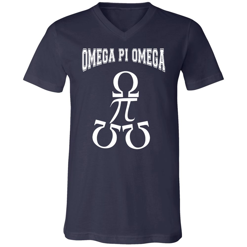 Unisex V-Neck T-Shirt - MTV8D1KS - Navy - 2