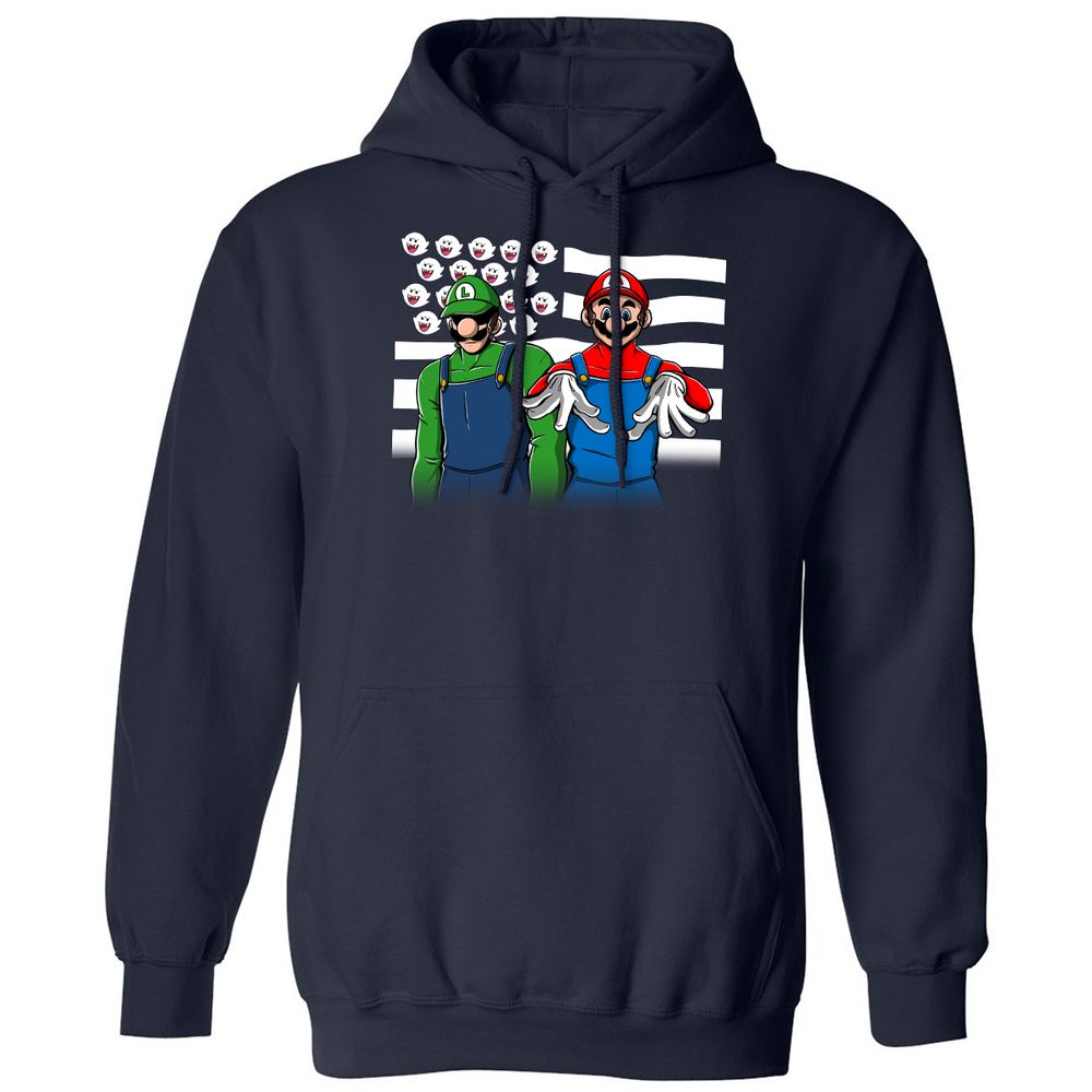 Classic Unisex Hoodie - HPUZ3QXR - Navy - 2