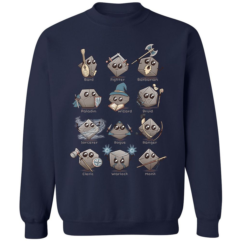 Classic Unisex Sweatshirt - 1UGNJBJL - Navy - 2