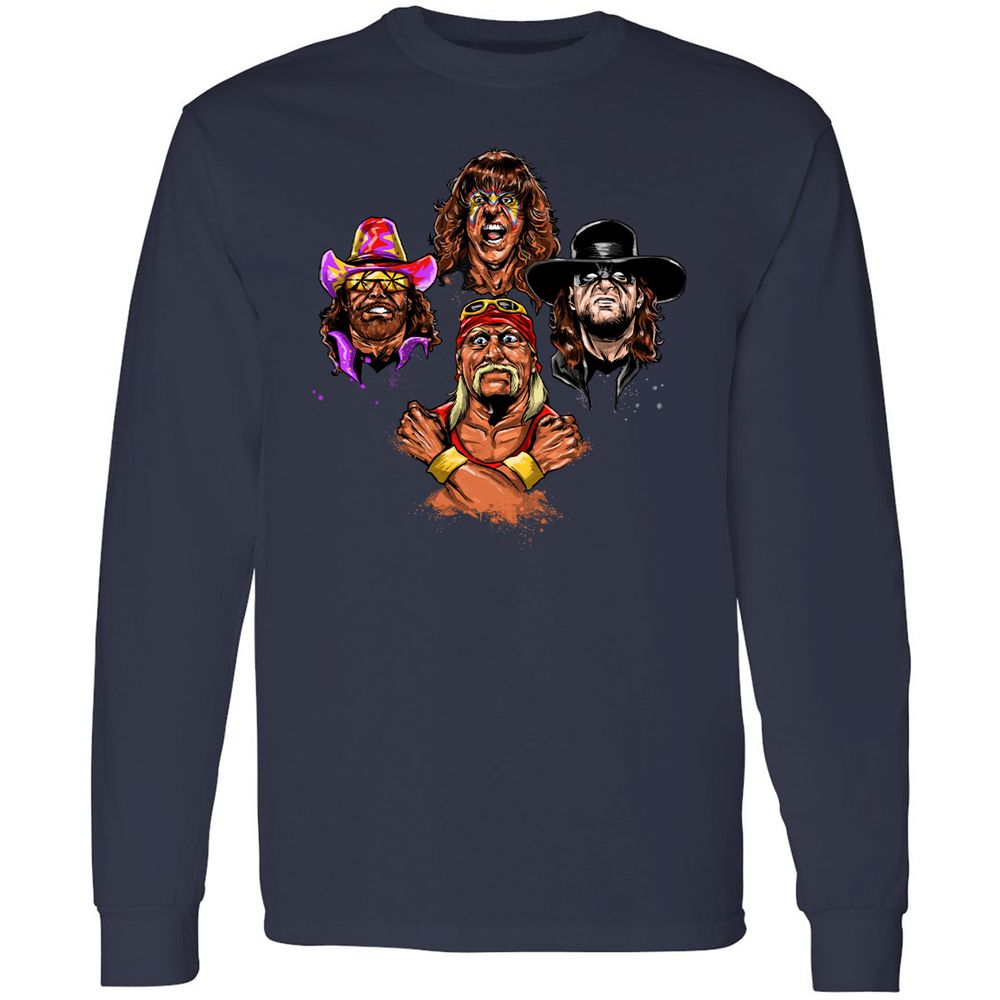 Long Sleeve T-Shirt - HWKATYDF - Navy - 2