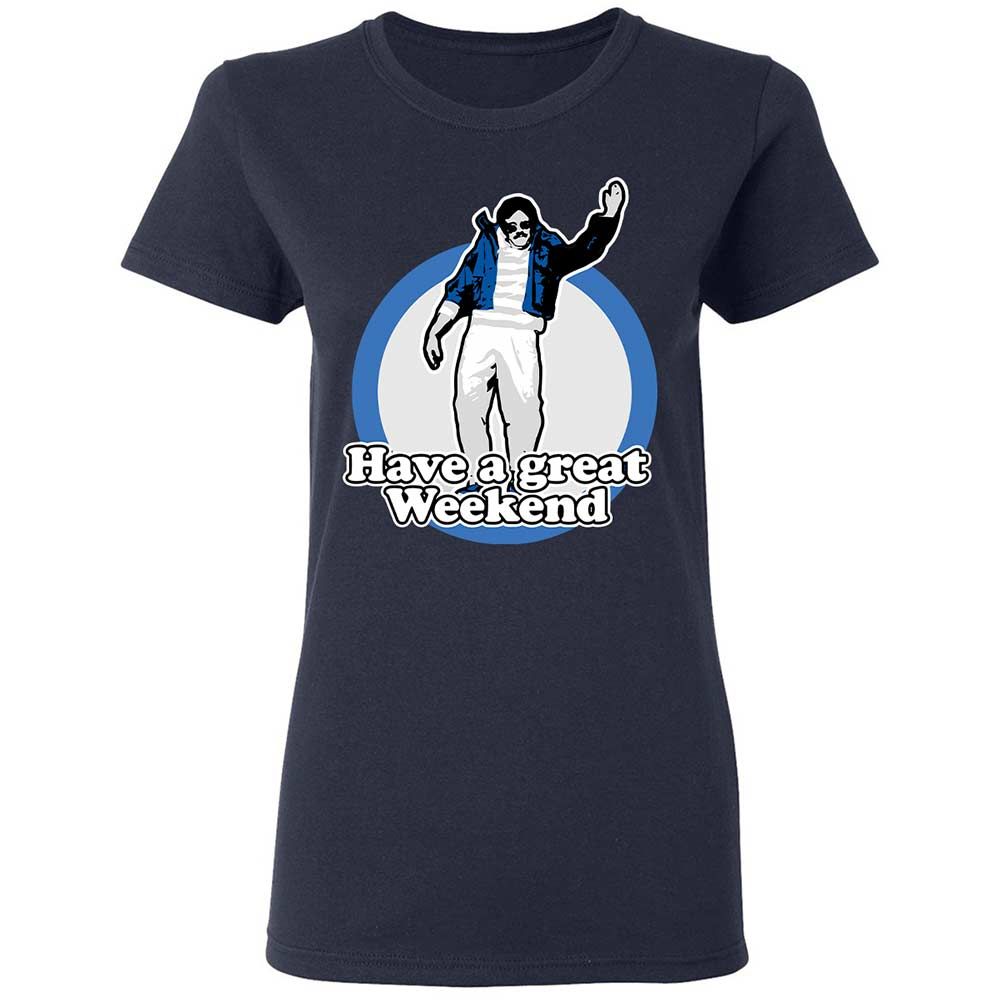 Women's T-Shirt - J41BD97D - Navy - 2