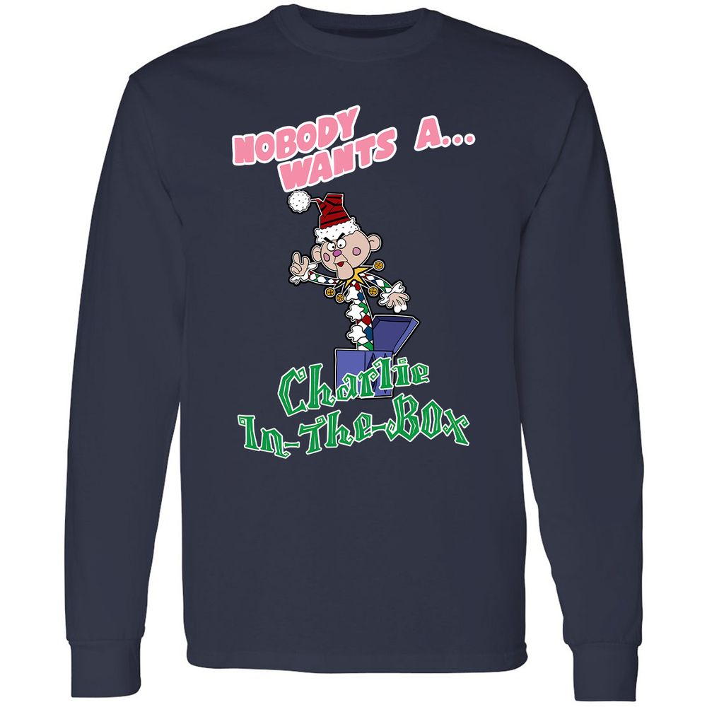 Long Sleeve T-Shirt - ZLJCRLLK - Navy - 2