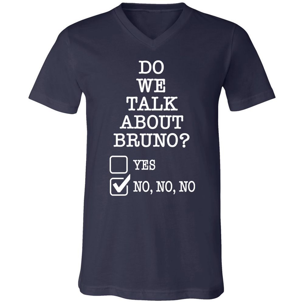 Unisex V-Neck T-Shirt - Black - Navy - 2
