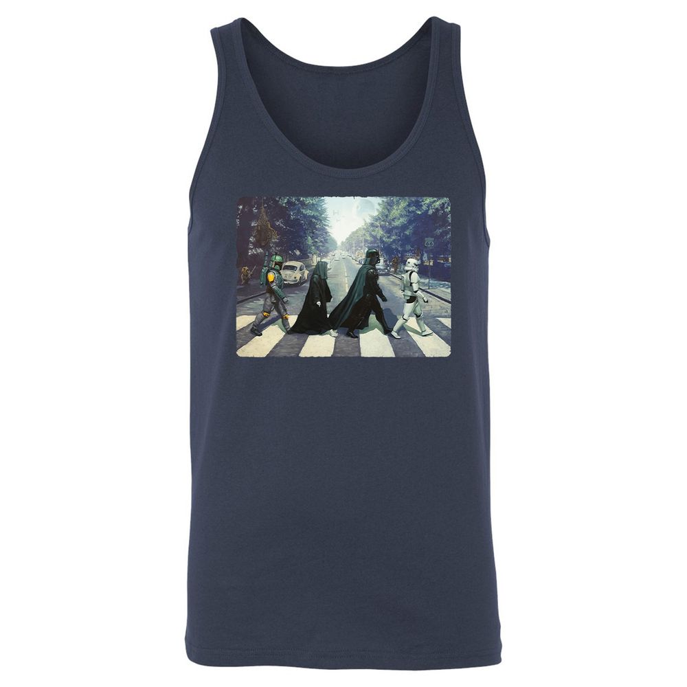 Unisex Jersey Tank - JCNPEPUN - Navy - 2