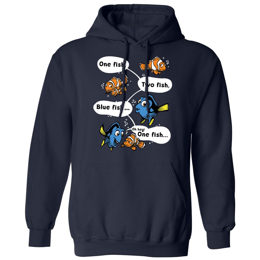 Classic Unisex Hoodie - LWDKB81T - Navy - 2